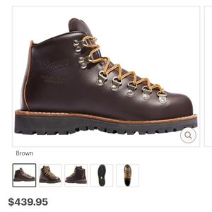 Danner Women Mountain Light Brown Hiking Boots